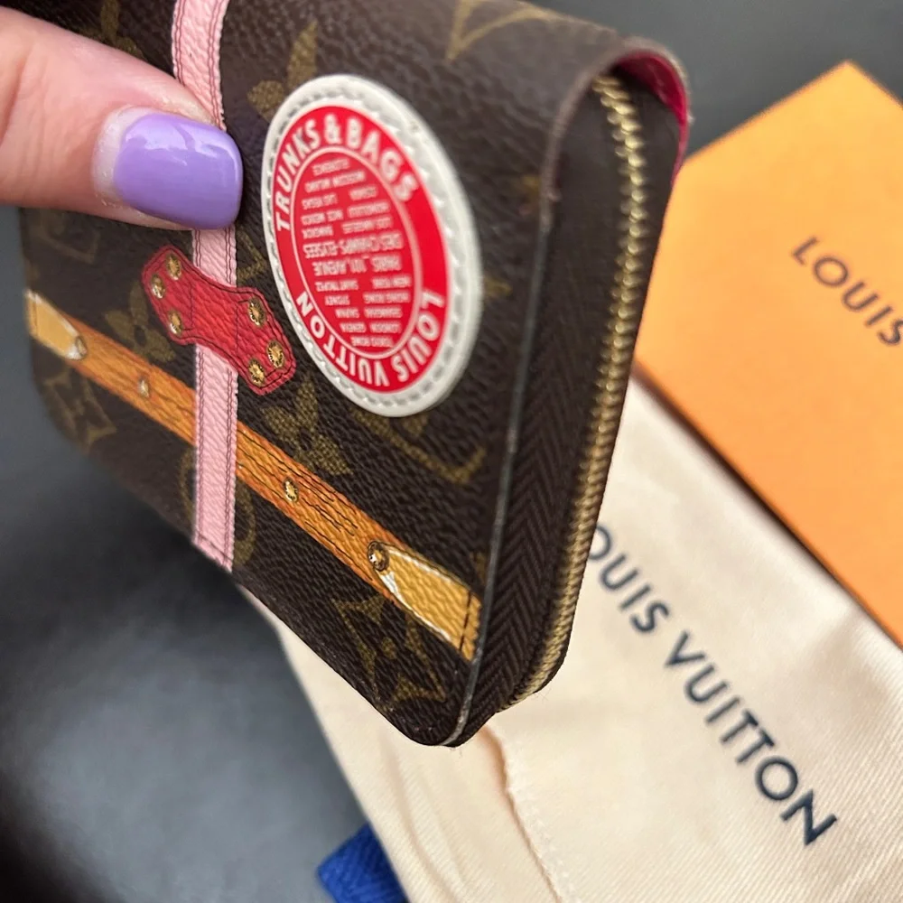 Authentic Louis Vuitton Card Wallet SUMMER TRUNK Limited Edition Limited & Rare - Picture 7 of 11